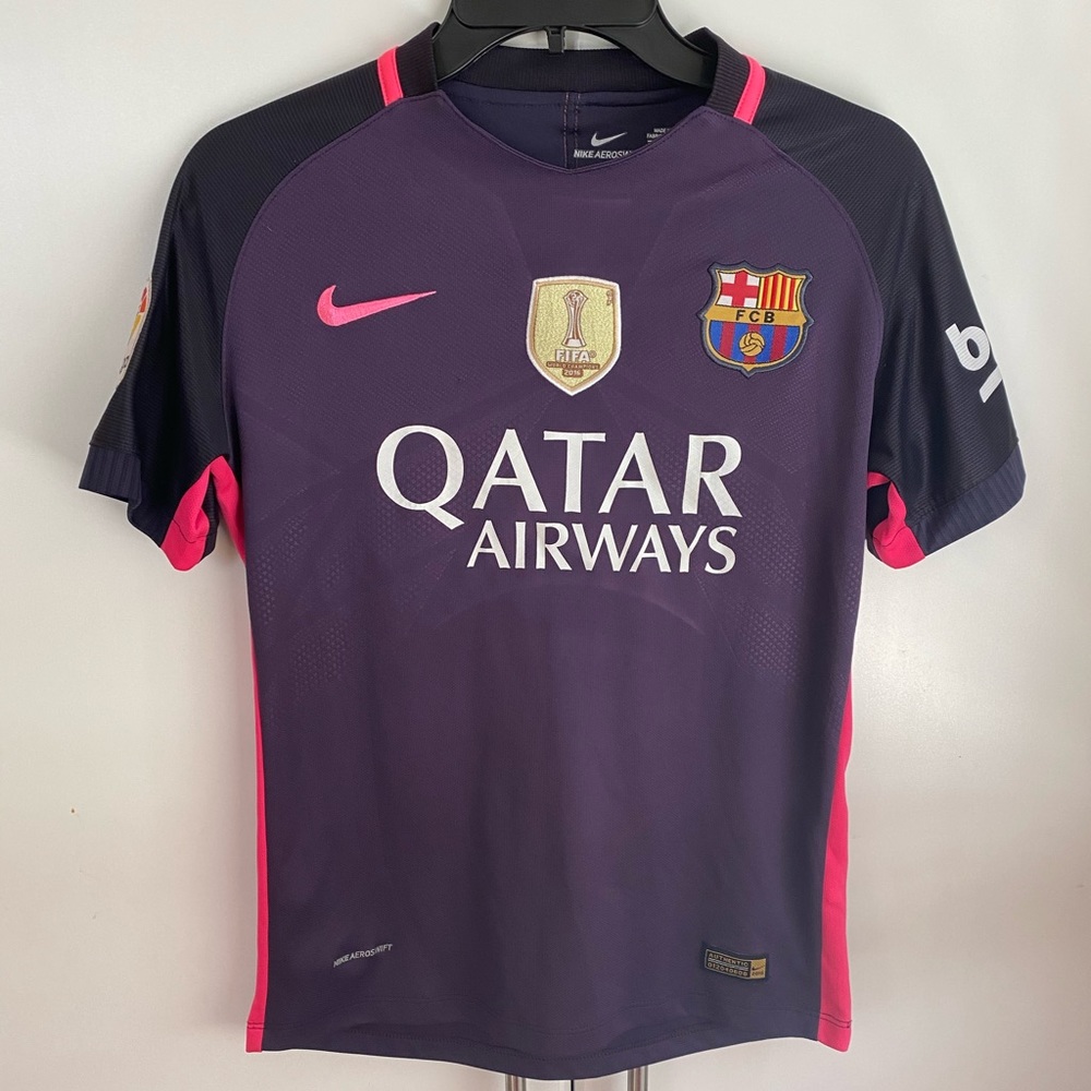 Qatar airways Nike kids soccer jersey